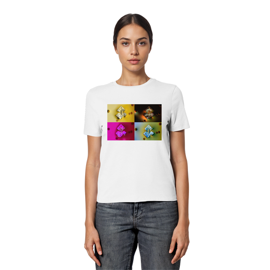 Mikrokristall Design Organic Shirt Damen - Sojasauce