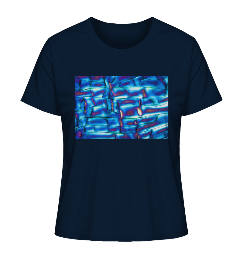 Mikrokristall Design Organic Shirt aus 100 % Bio-Baumwolle - Optical Brightener