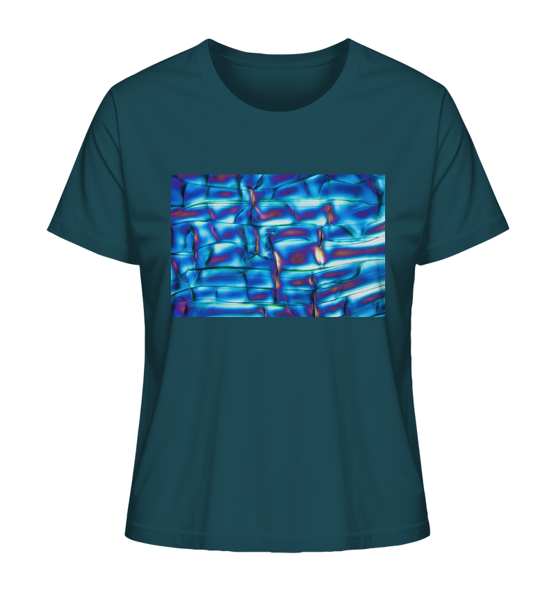 Mikrokristall Design Organic Shirt aus 100 % Bio-Baumwolle - Optical Brightener