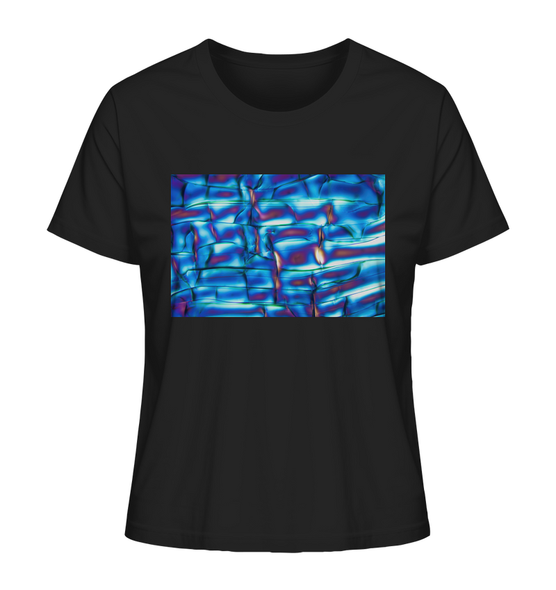Mikrokristall Design Organic Shirt aus 100 % Bio-Baumwolle - Optical Brightener