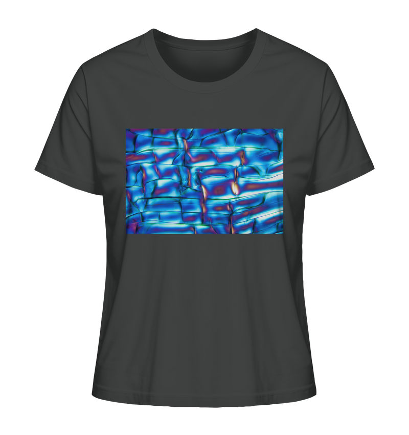Mikrokristall Design Organic Shirt aus 100 % Bio-Baumwolle - Optical Brightener