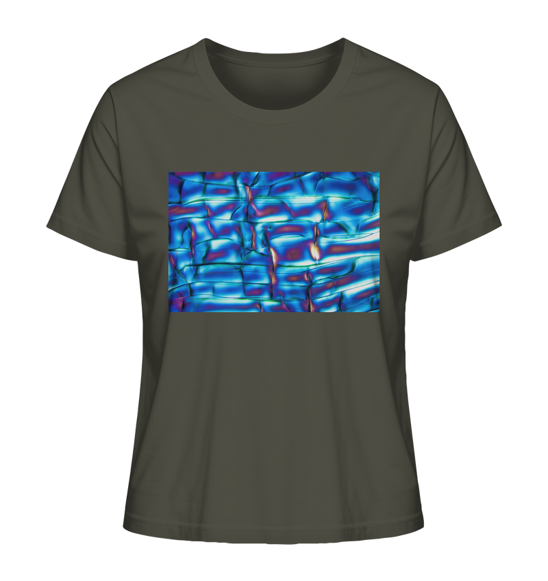 Mikrokristall Design Organic Shirt aus 100 % Bio-Baumwolle - Optical Brightener