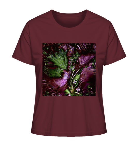 Mikrokristall Design Organic Shirt Damen – Glycin - wioostore.de - #unikat#