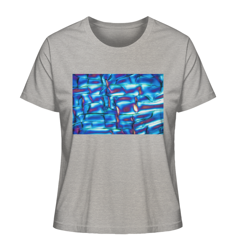 Mikrokristall Design Organic Shirt aus 100 % Bio-Baumwolle - Optical Brightener