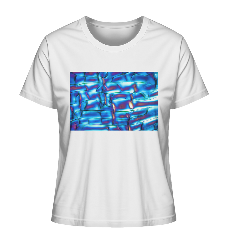 Mikrokristall Design Organic Shirt aus 100 % Bio-Baumwolle - Optical Brightener