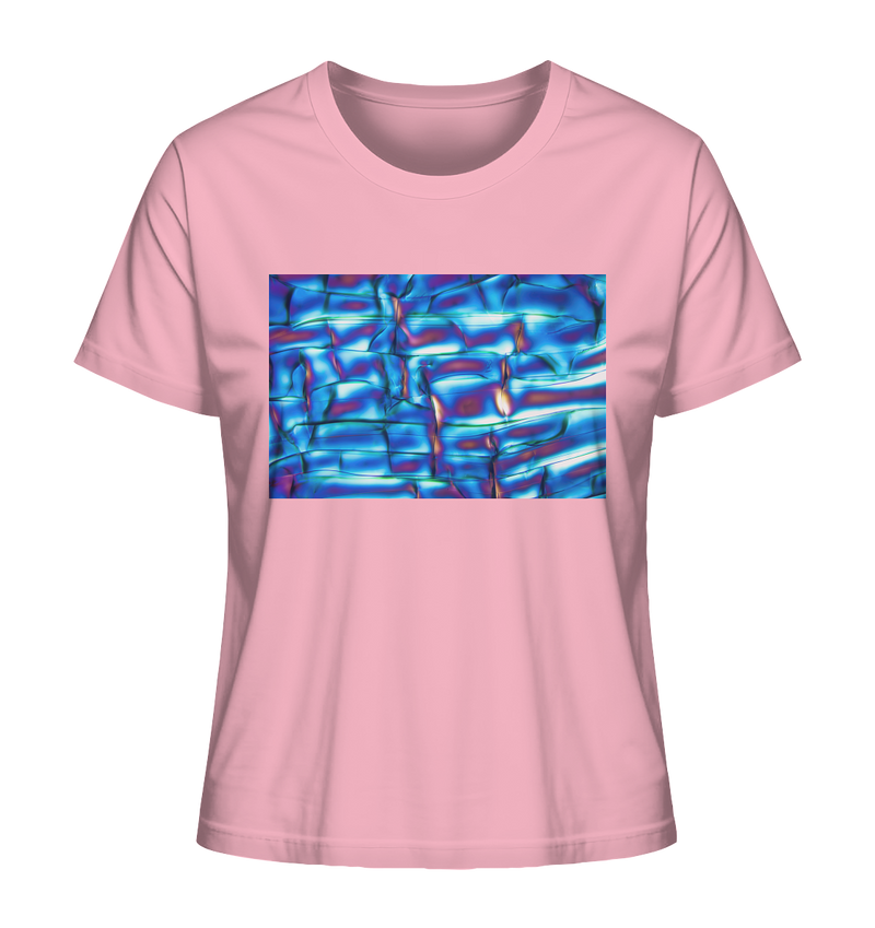 Mikrokristall Design Organic Shirt aus 100 % Bio-Baumwolle - Optical Brightener