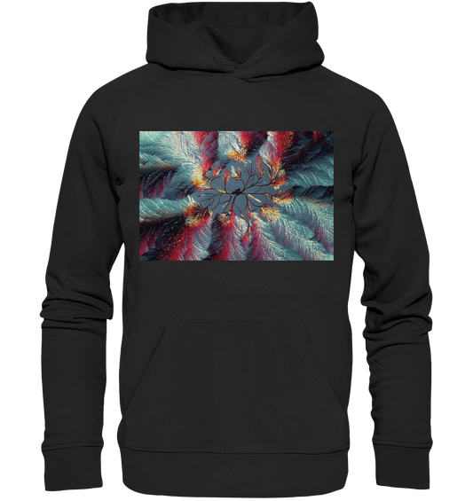Mikrokristall-Design Premium Hoodie - Zimtsäure - wioostore.de - #unikat#