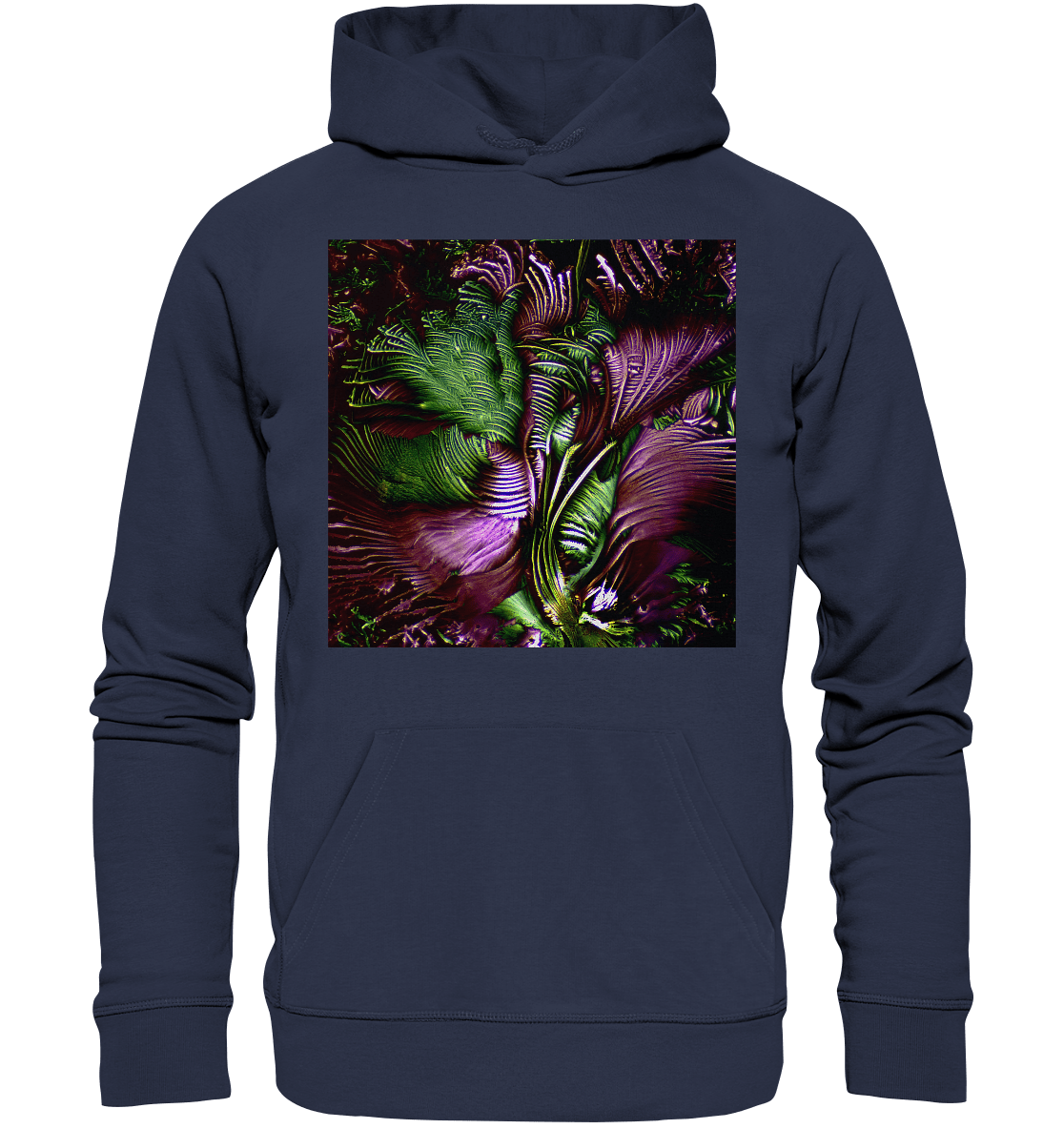 Mikrokristall-Design Premium Hoodie - Glycin - wioostore.de - #unikat#