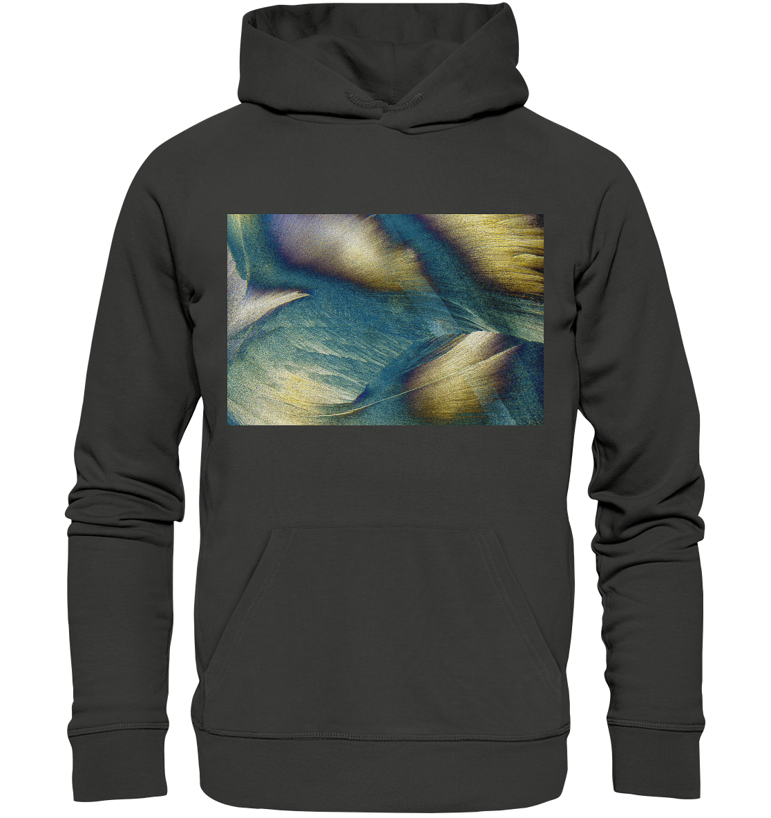 Mikrokristall-Design Premium Hoodie - Harnstoff mit Resorcin - wioostore.de - #unikat#