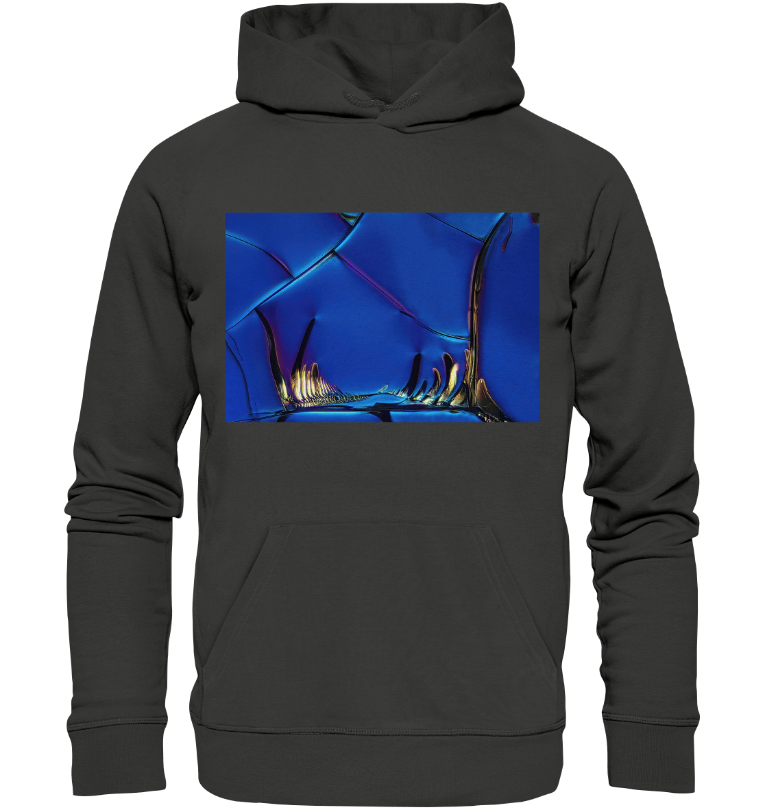 Mikrokristall-Design Premium Hoodie - Optical Brightener - wioostore.de - #unikat#