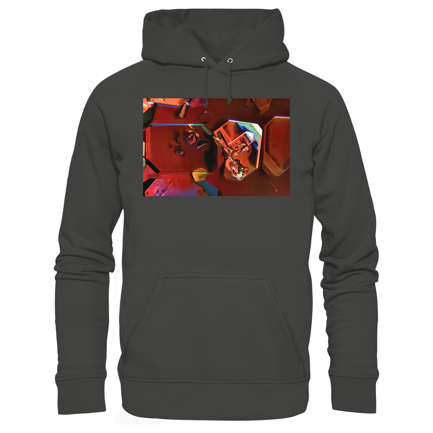 Mikrokristall-Design Premium Hoodie - Monoammoniumphosphat