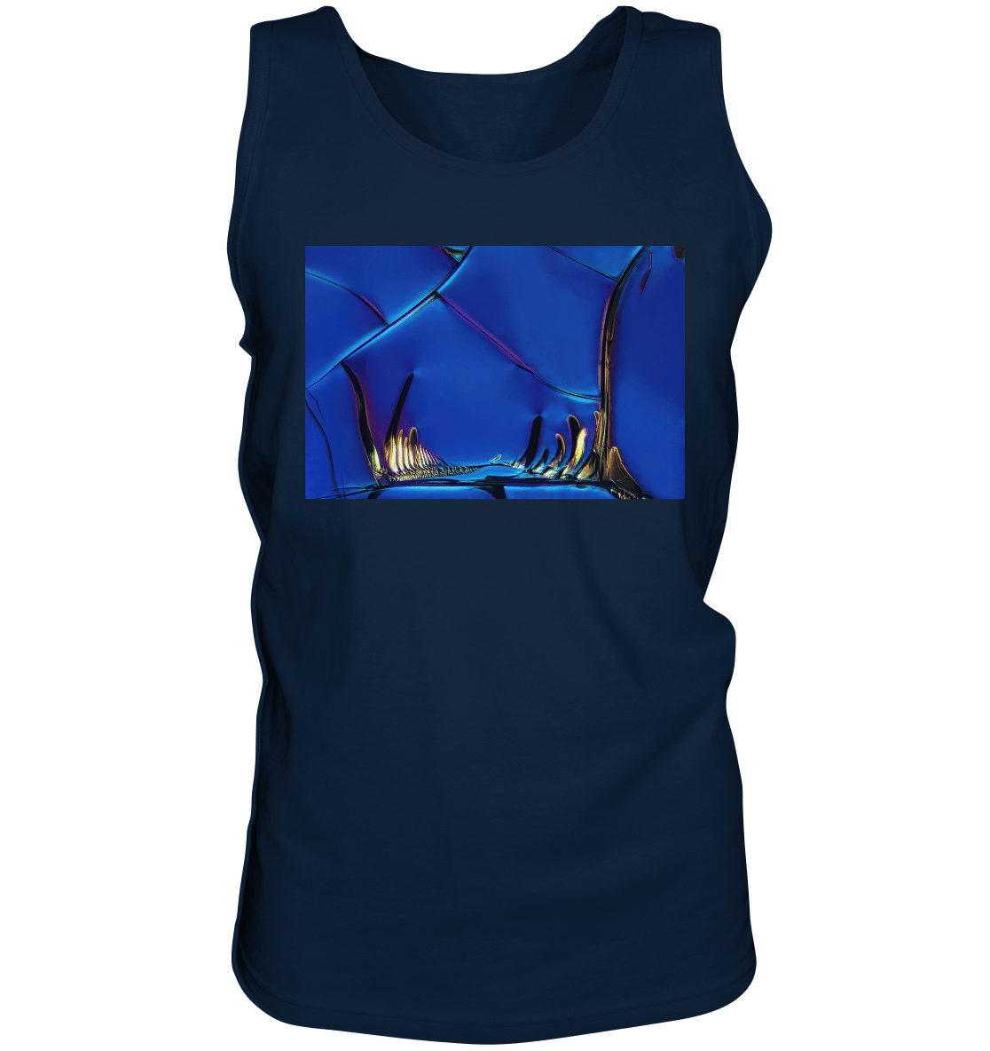 Mikrokristall Design Tank Top - Optical Brightener - wioostore.de - #unikat#