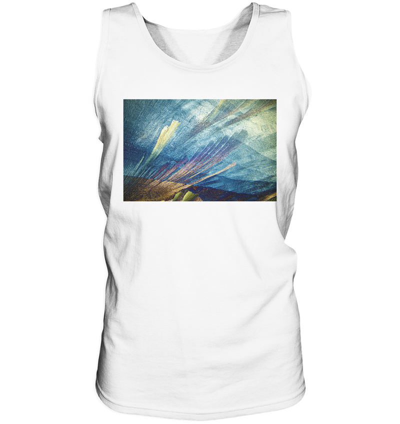Exklusives Tank Top Herren Mikrokristall-Design – jedes Stück Unikat