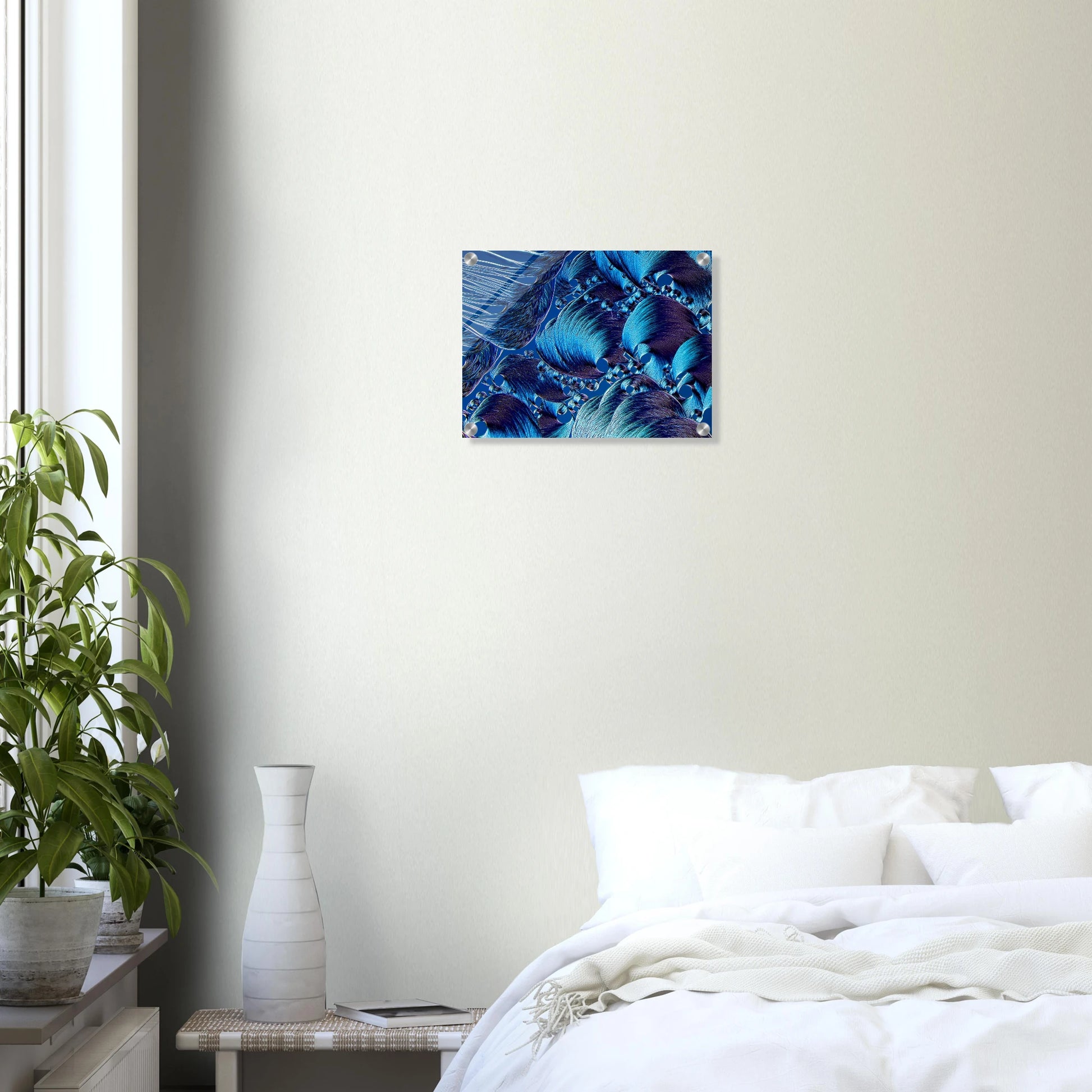 Brodacid als Mikrokristall-Wandbild auf Acrylglas – Produktansicht 10