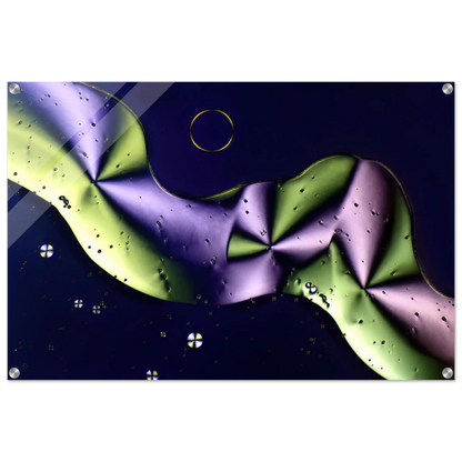 Sorbit als Mikrokristall-Wandbild auf Acrylglas – Produktansicht 19