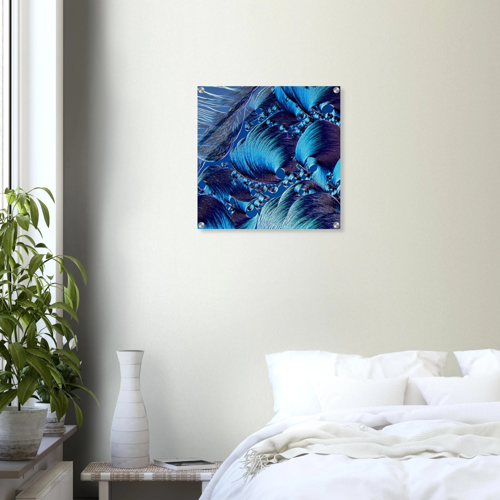 Brodacid als Mikrokristall-Wandbild auf Acrylglas – Produktansicht 17