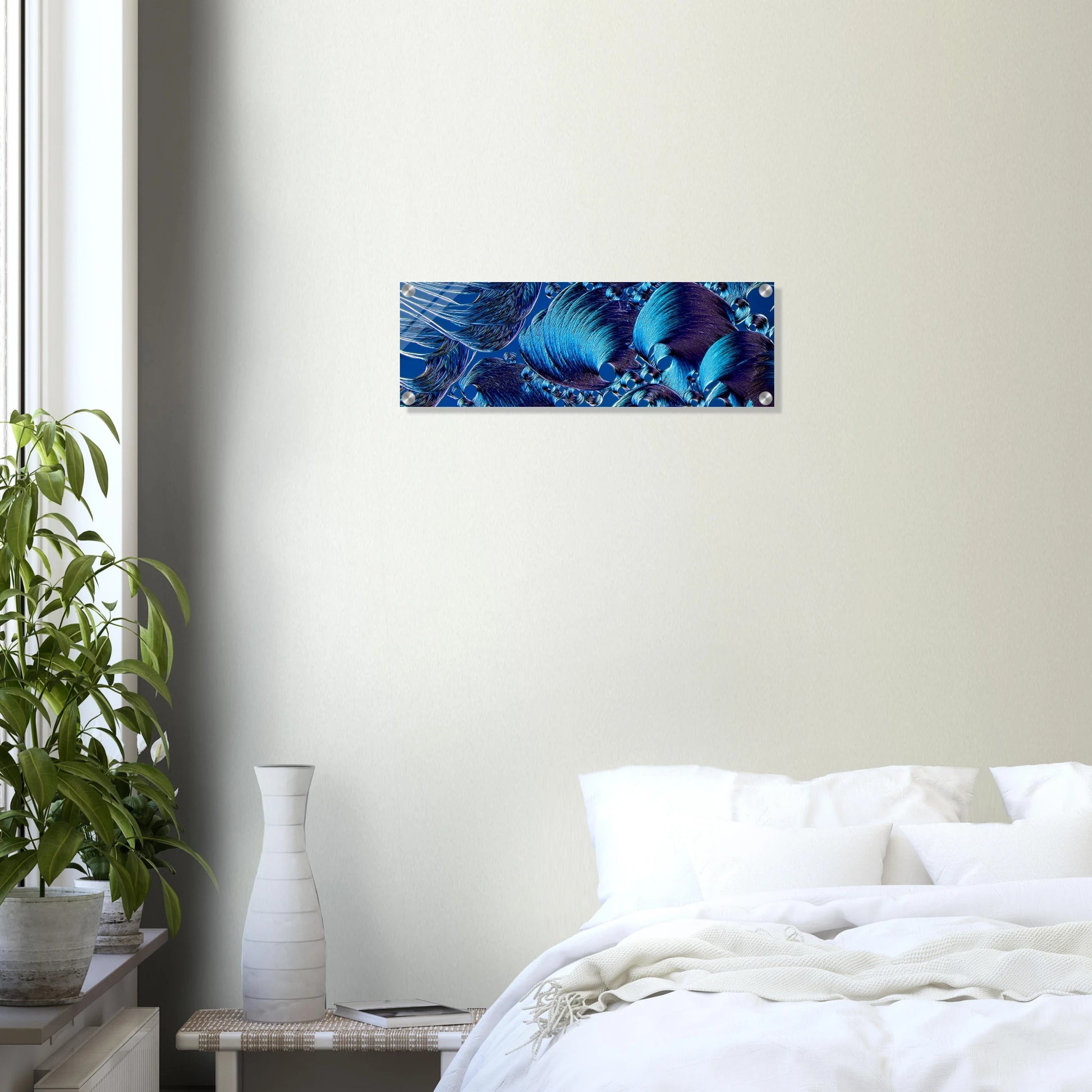 Brodacid als Mikrokristall-Wandbild auf Acrylglas – Produktansicht 4