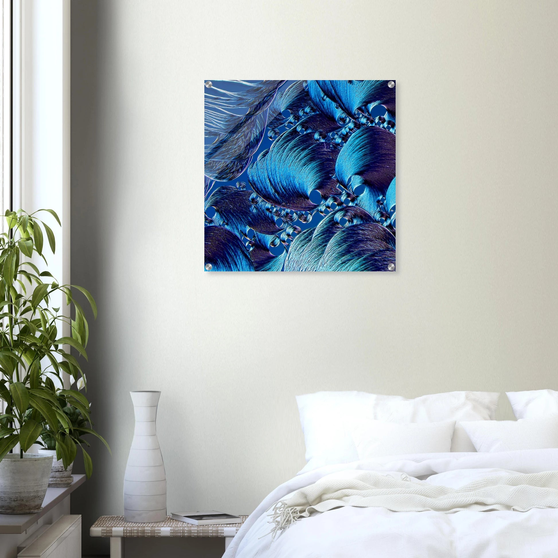 Brodacid als Mikrokristall-Wandbild auf Acrylglas – Produktansicht 18