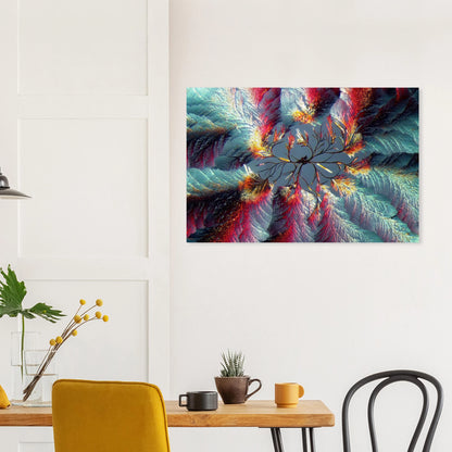 Zimtsäure als Mikrokristall-Wandbild auf Alu-Dibond – Motiv 1 – Produktansicht 7