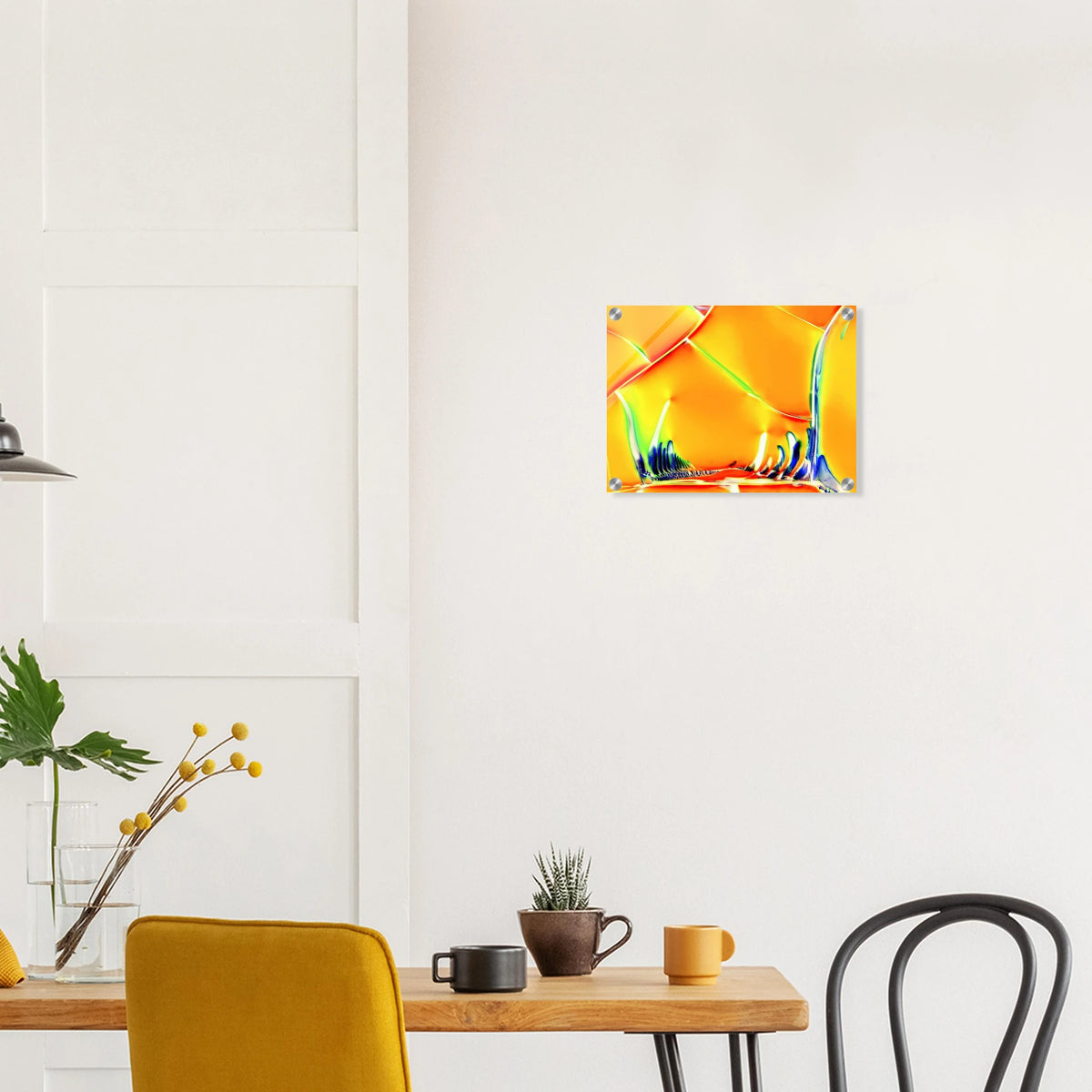 Optical Brightener als Mikrokristall-Wandbild auf Acrylglas – Motiv 2 – Produktansicht 4