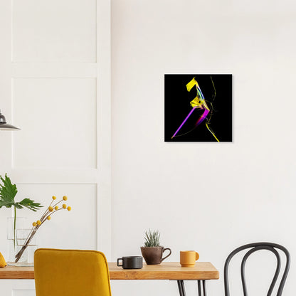 Zimtsäure als Mikrokristall-Wandbild auf Forex – Motiv 2 – Produktansicht 5