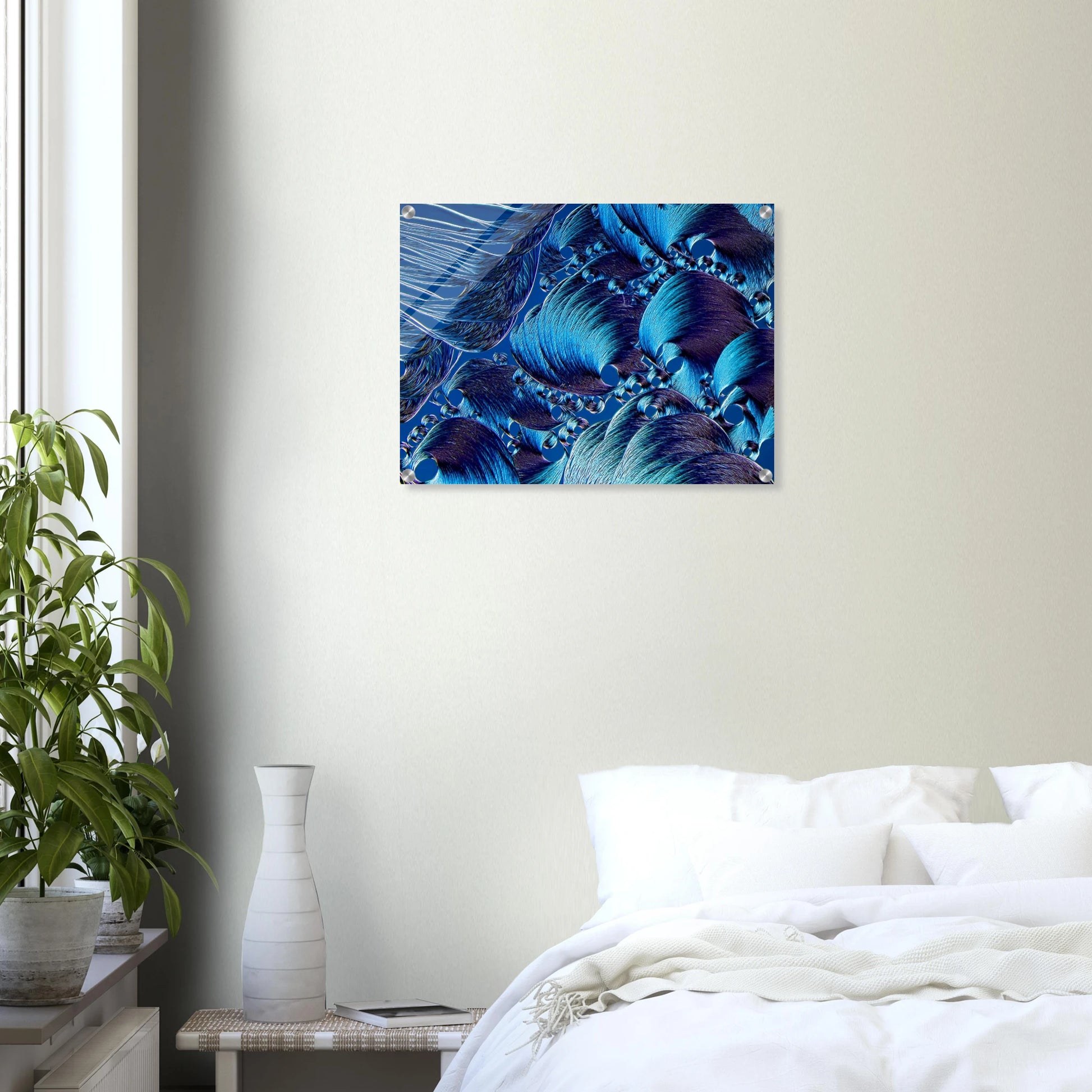 Brodacid als Mikrokristall-Wandbild auf Acrylglas – Produktansicht 15