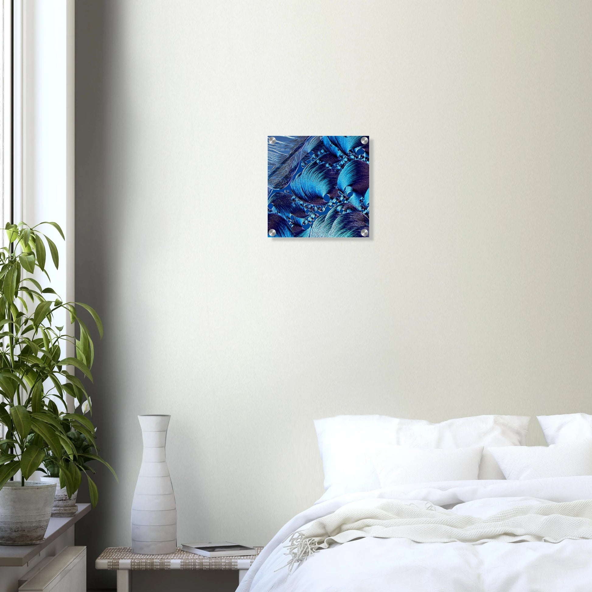 Brodacid als Mikrokristall-Wandbild auf Acrylglas – Produktansicht 6