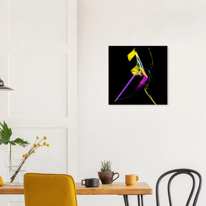 Zimtsäure als Mikrokristall-Wandbild auf Forex – Motiv 2 – Produktansicht 2