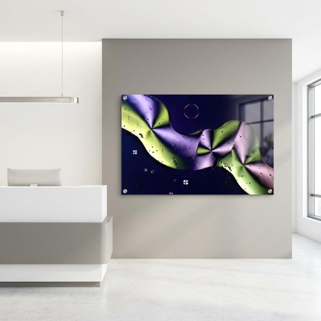 Sorbit als Mikrokristall-Wandbild auf Acrylglas – Produktansicht 18