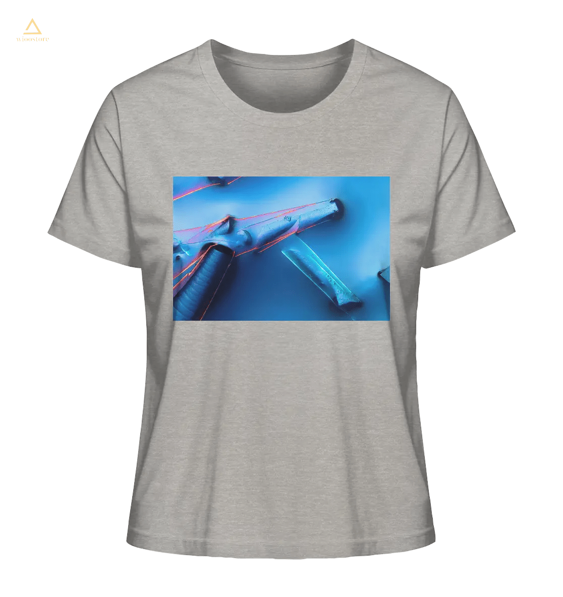  Mikrokristall Design Organic Shirt aus 100 % Bio-Baumwolle - Alaun mit Öl