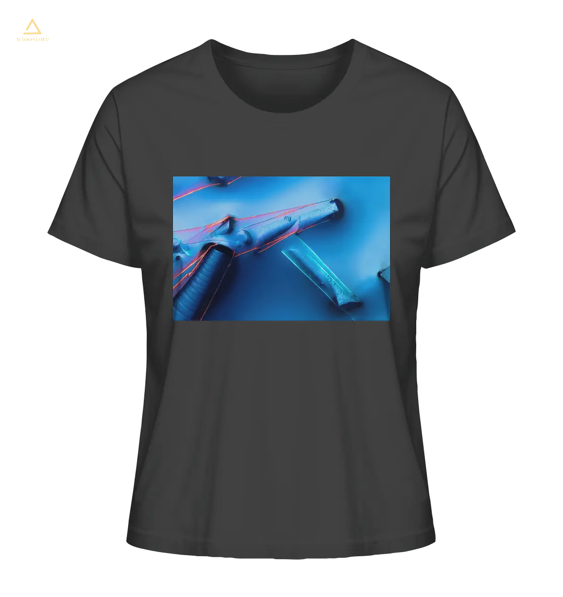  Mikrokristall Design Organic Shirt aus 100 % Bio-Baumwolle - Alaun mit Öl