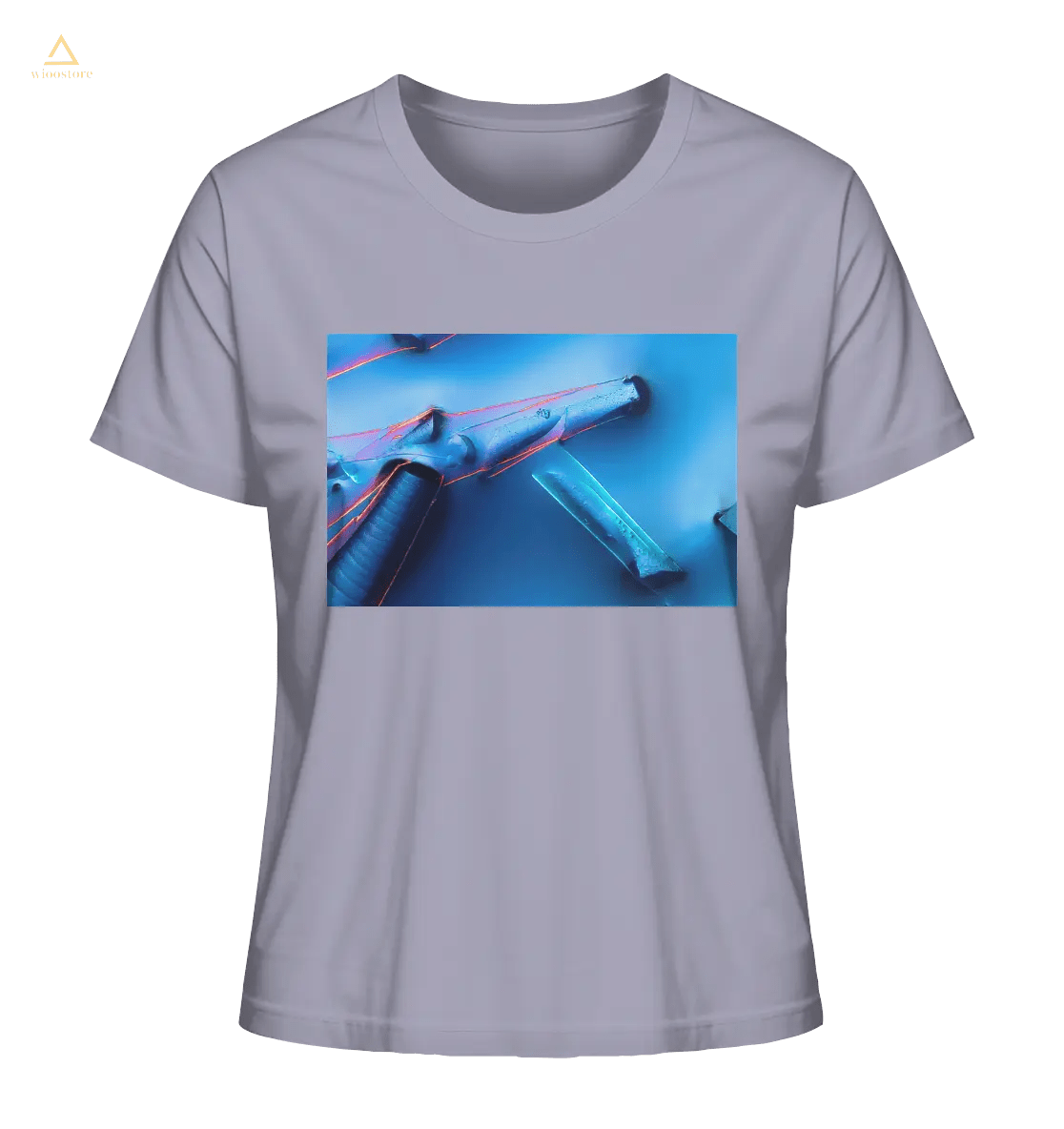  Mikrokristall Design Organic Shirt aus 100 % Bio-Baumwolle - Alaun mit Öl