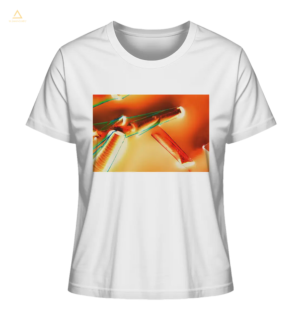 Mikrokristall Design Organic Shirt - Alaun mit Öl Negativ