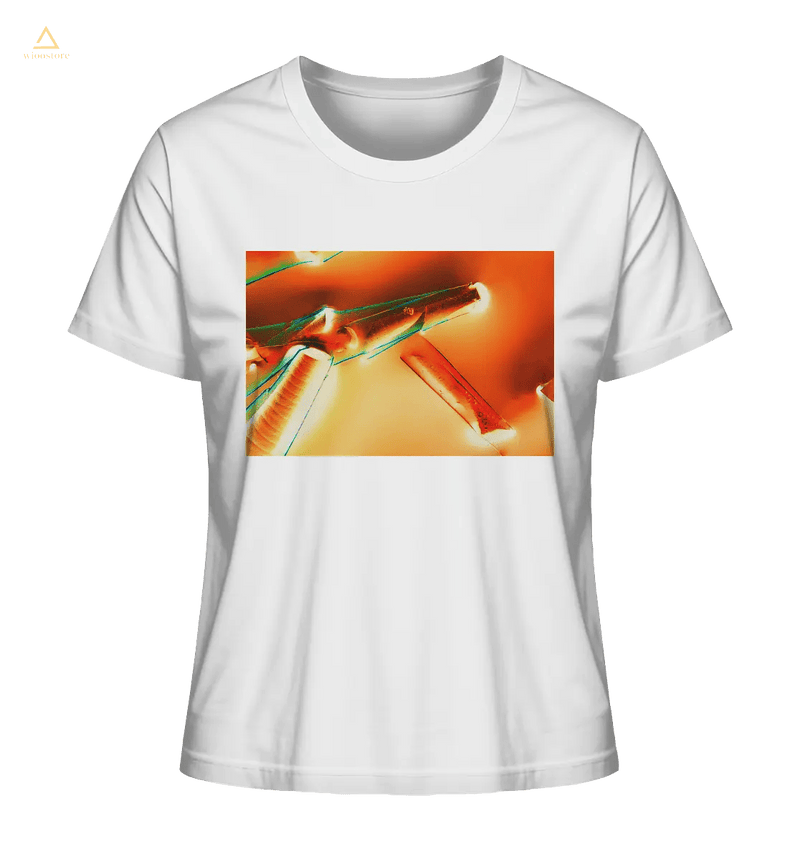 Microcrystal Design Organic Shirt - Alum with Oil Negative