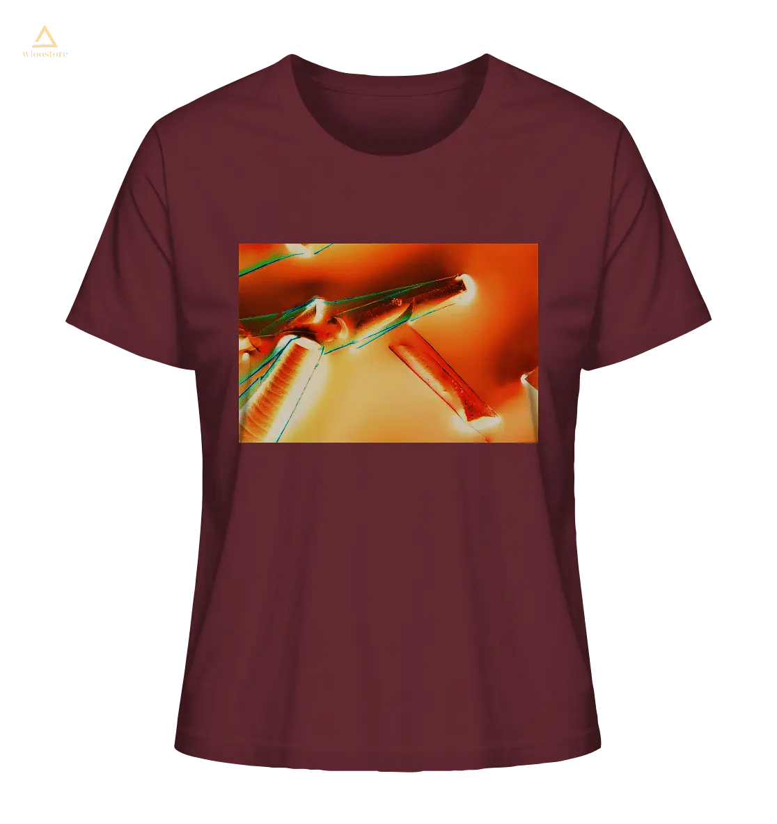  Mikrokristall Design Organic Shirt aus 100 % Bio-Baumwolle - Alaun mit Öl