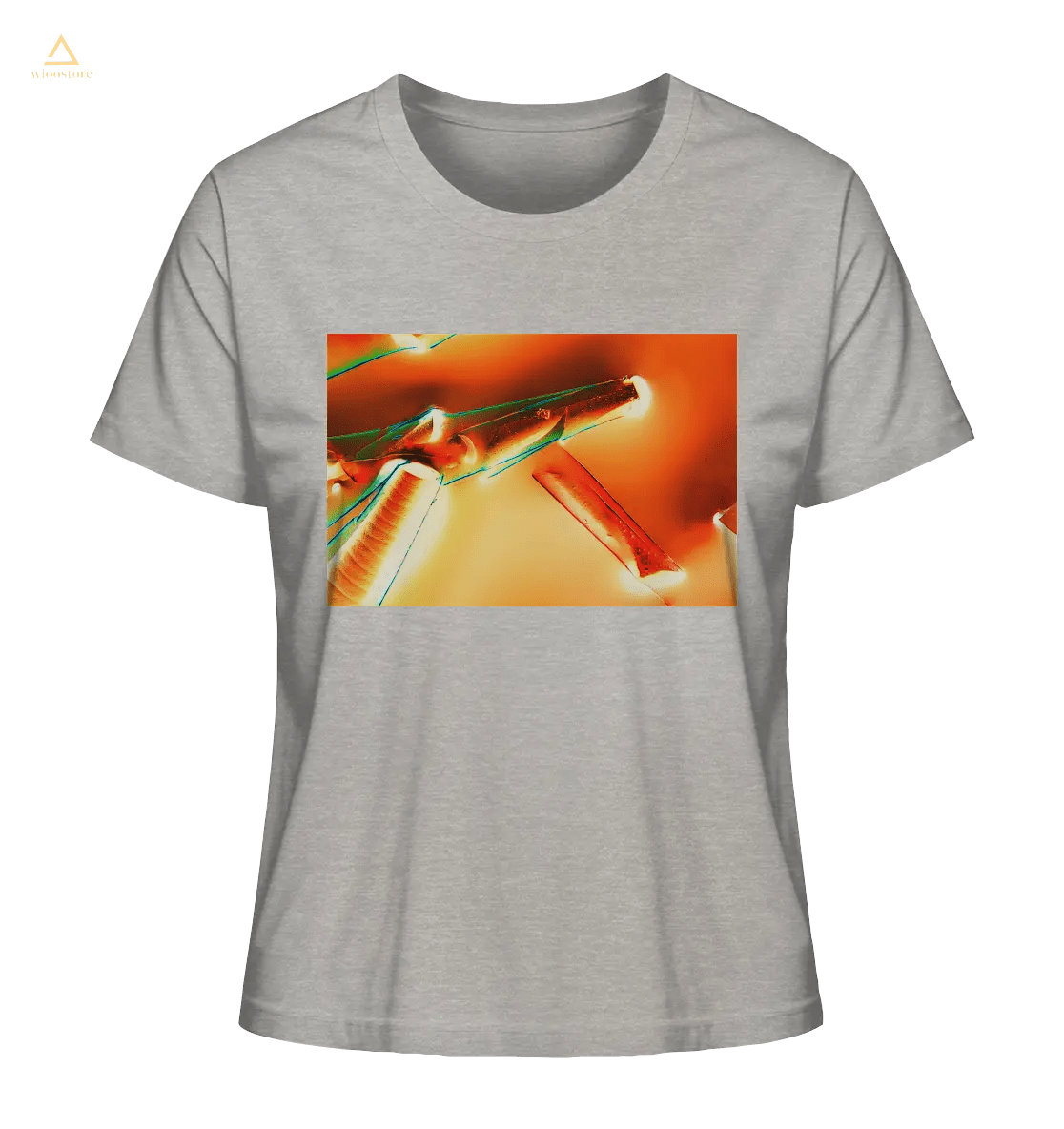  Mikrokristall Design Organic Shirt aus 100 % Bio-Baumwolle - Alaun mit Öl