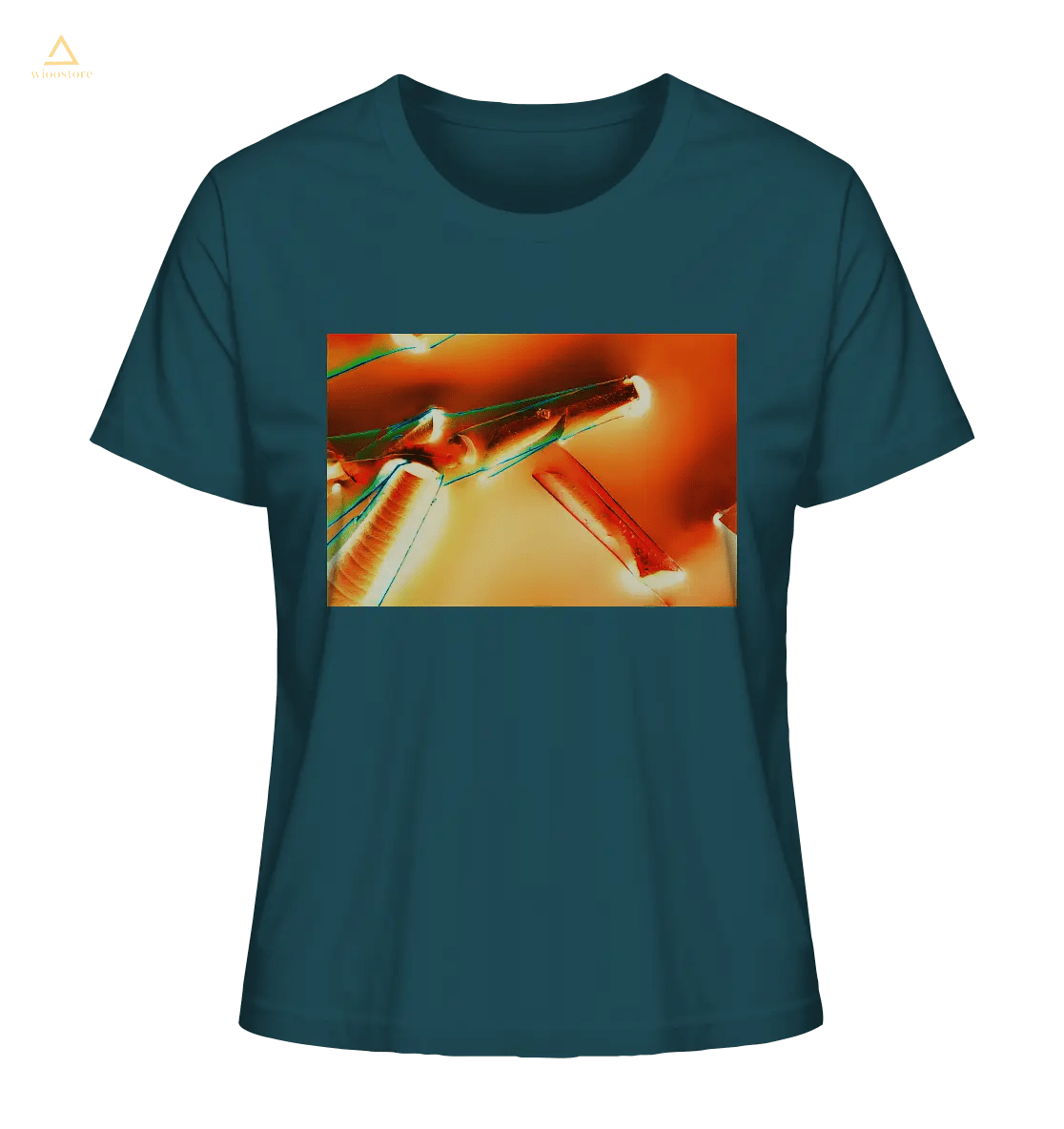  Mikrokristall Design Organic Shirt aus 100 % Bio-Baumwolle - Alaun mit Öl