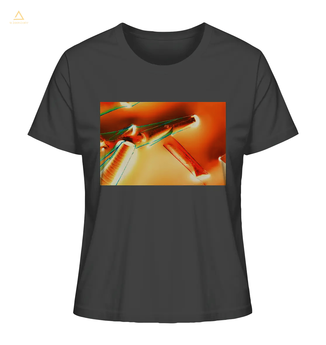  Mikrokristall Design Organic Shirt aus 100 % Bio-Baumwolle - Alaun mit Öl