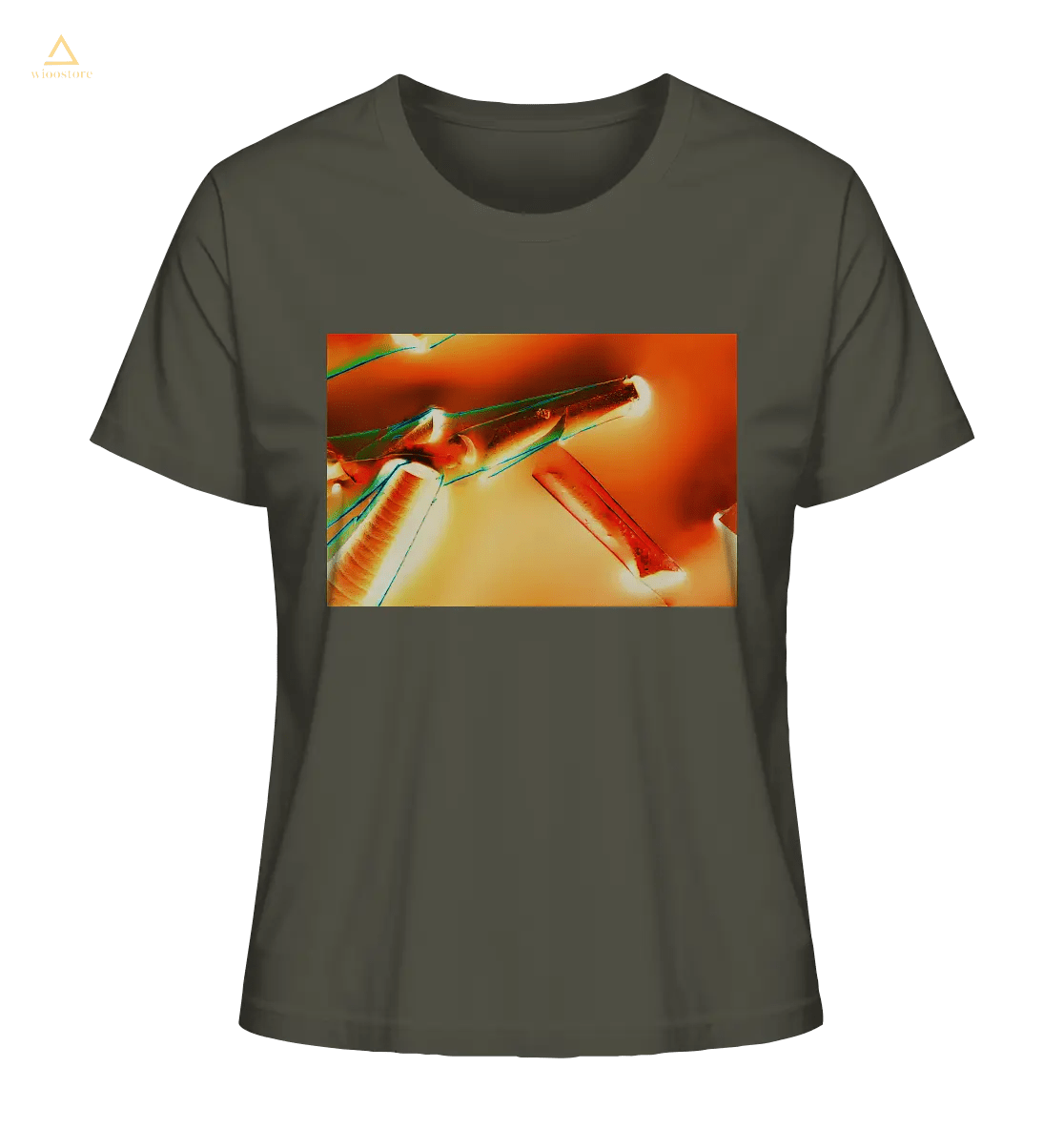  Mikrokristall Design Organic Shirt aus 100 % Bio-Baumwolle - Alaun mit Öl