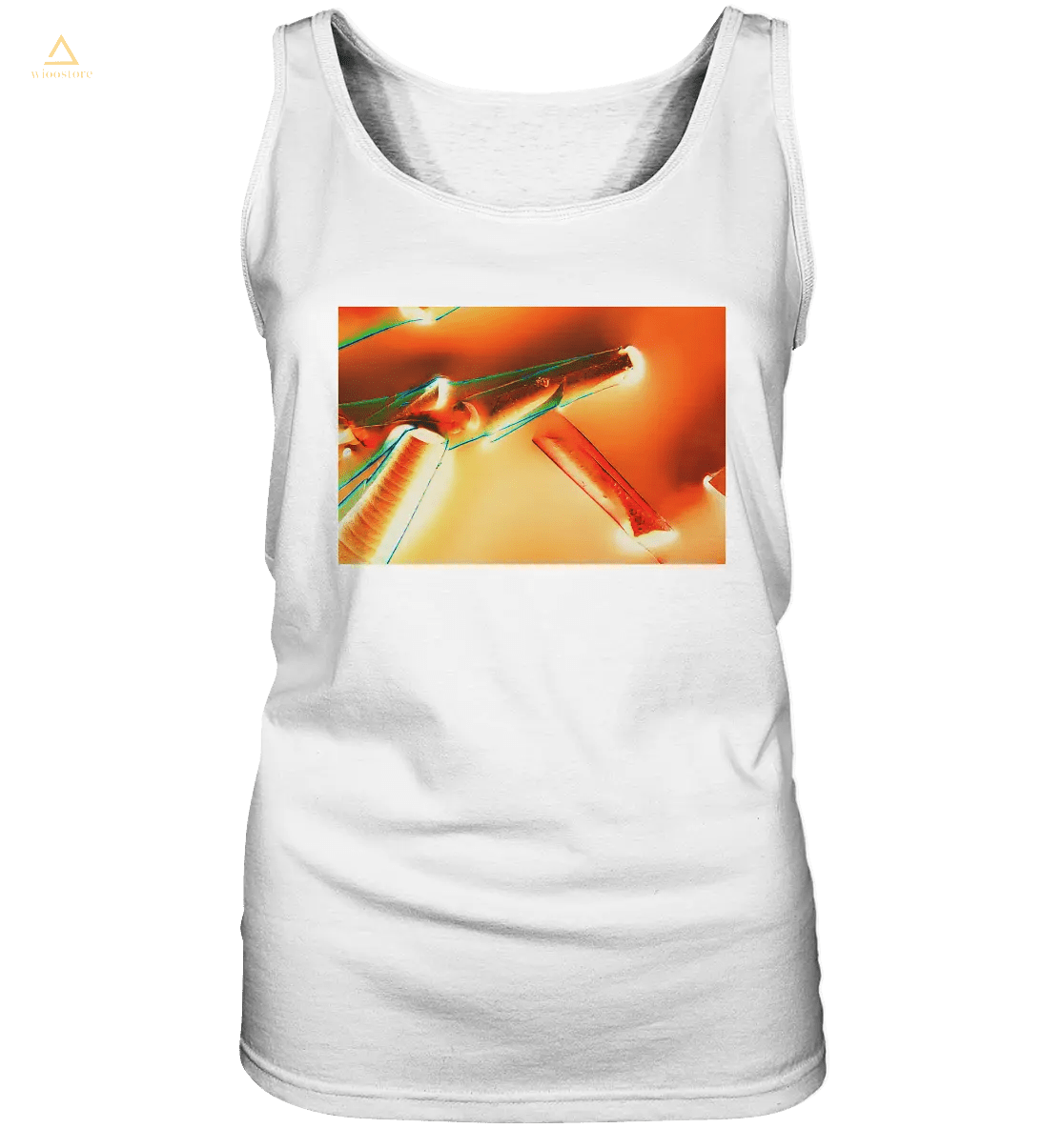 Alaun mit Öl Negativ - Ladies Tank-Top wioostore.de