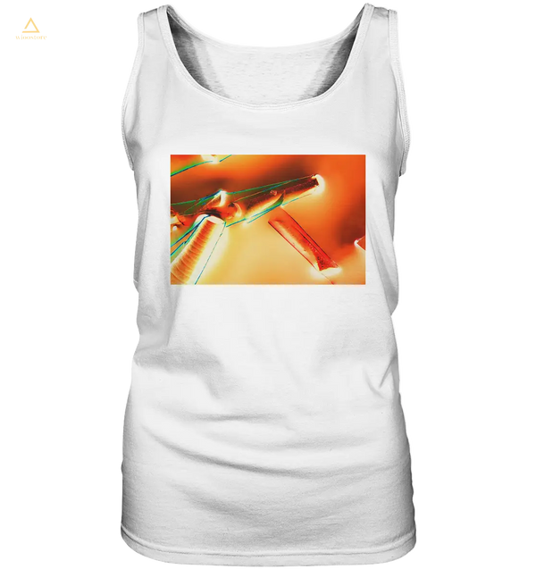 Mikrokristall Design Tank Top - Alaun mit Öl Negativ