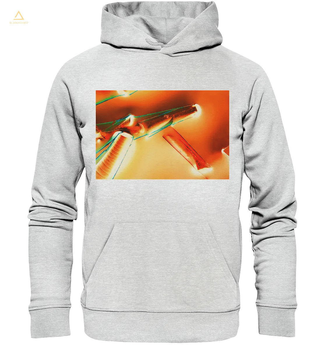 Alaun mit Öl Negativ - Premium Hoodie wioostore.de