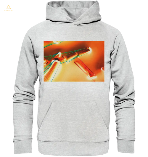 Microcrystal Design Premium Hoodie - Alum with Oil Negative