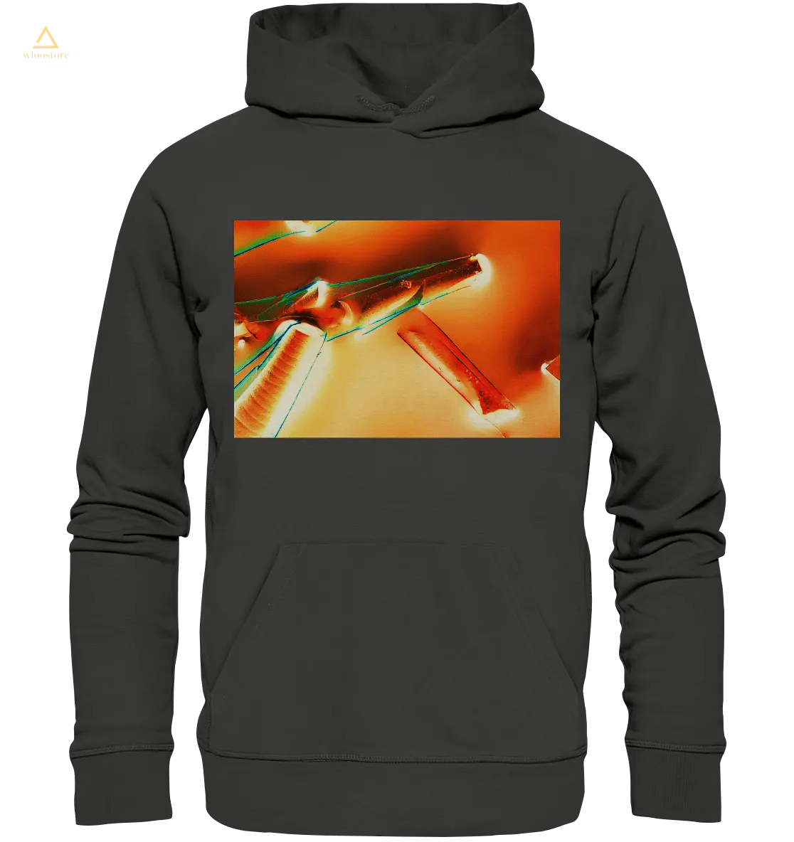 Alaun mit Öl Negativ - Premium Hoodie wioostore.de