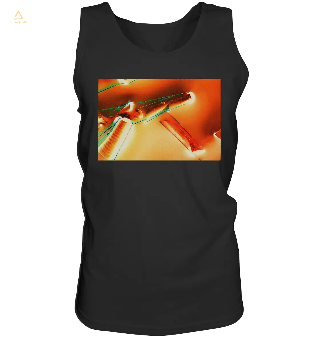 Alaun mit Öl Negativ - Tank-Top wioostore.de