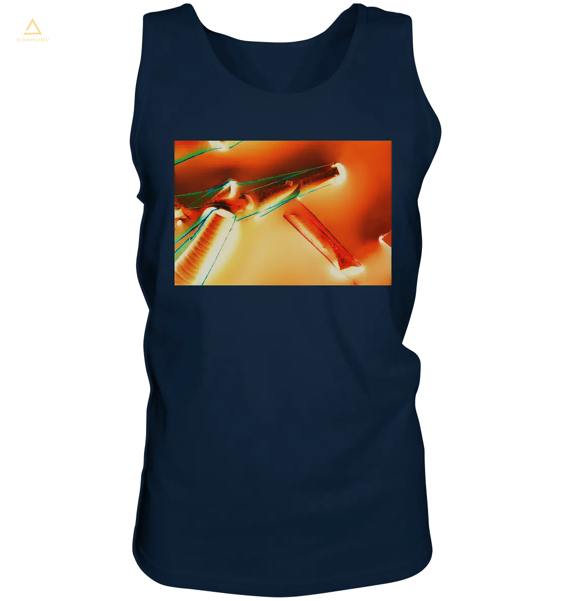 Alaun mit Öl Negativ - Tank-Top wioostore.de