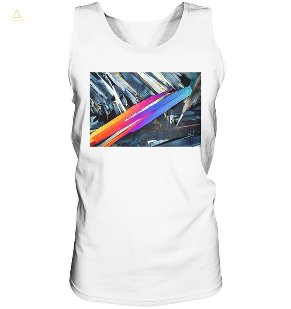 Mikrokristall-Design Tank Top - Benzoesäure
