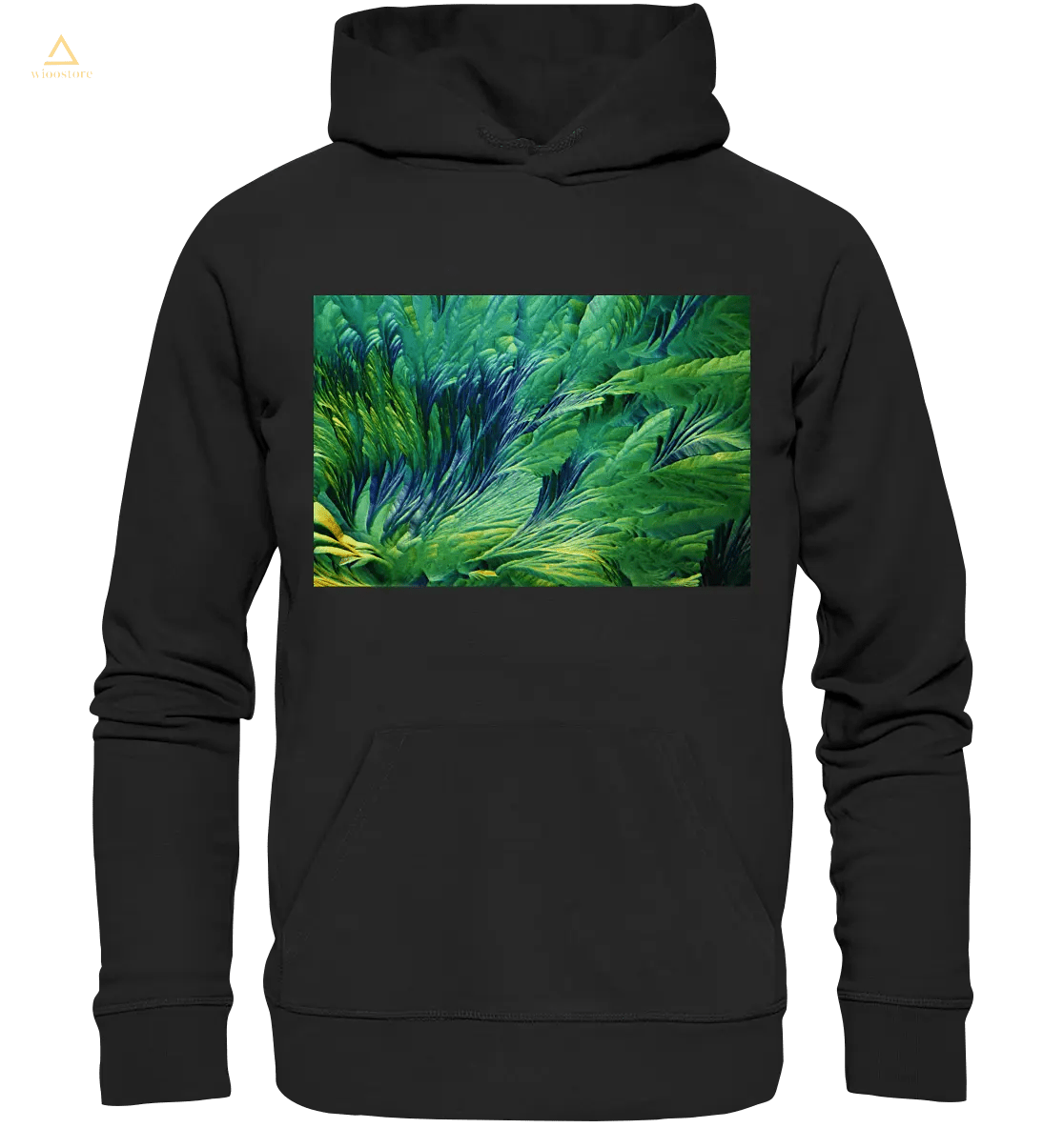 Mikrokristall-Design Premium Hoodie - Beta Alanin und L-Glutamin - wioostore.de - #unikat#