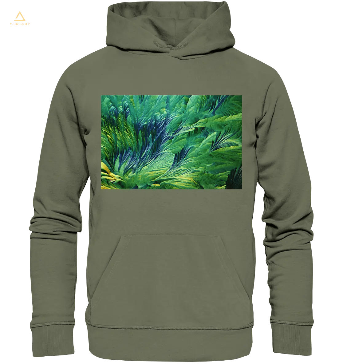 Mikrokristall-Design Premium Hoodie - Beta Alanin und L-Glutamin - wioostore.de - #unikat#