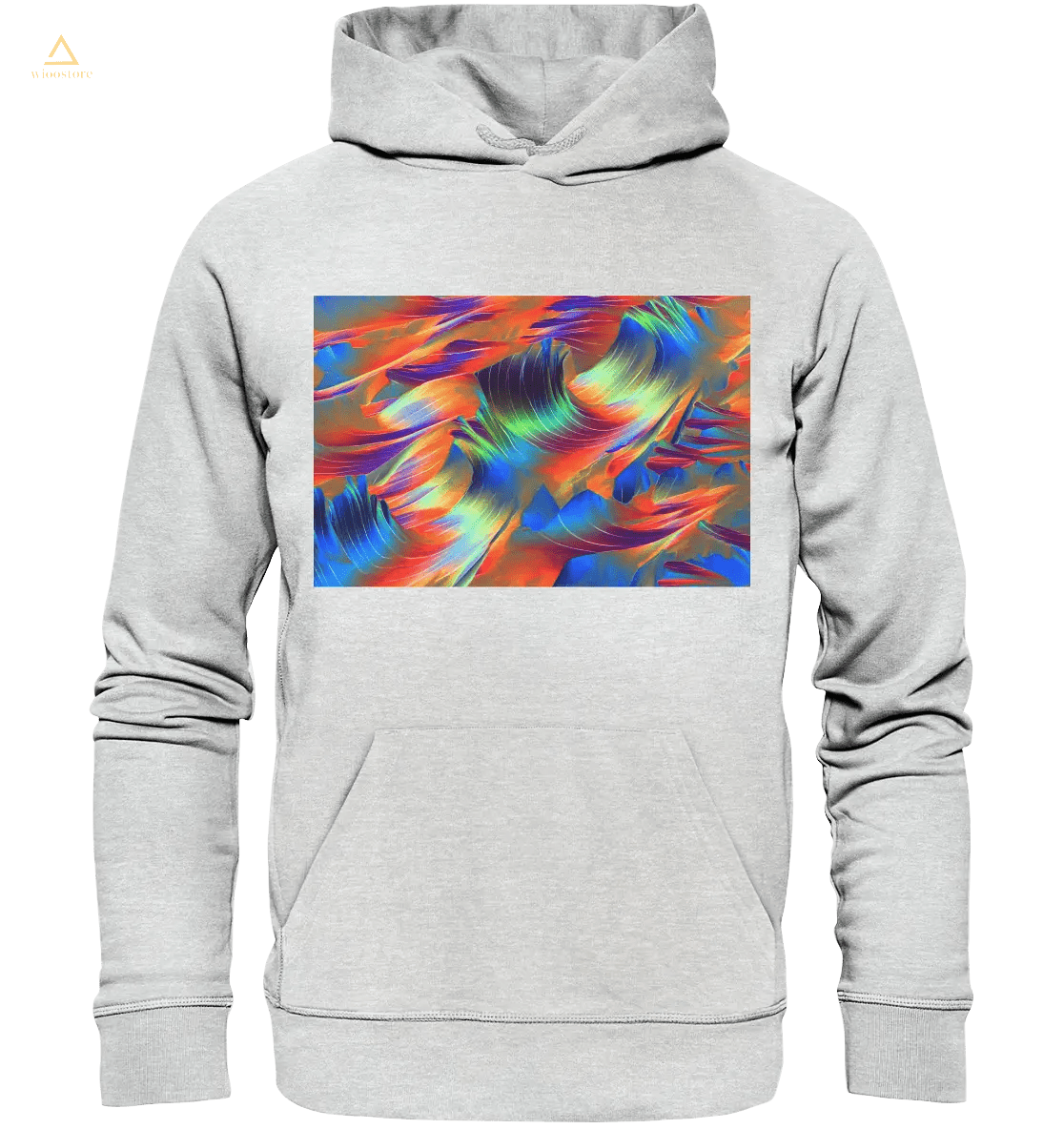 Mikrokristall-Design Premium Hoodie - Beta Alanin und L-Glutamin - wioostore.de - #unikat#